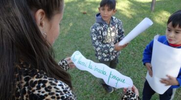 'Buscamos que siempre el motor sea la lectura y a partir de allí se inicie el proceso de la escritura'