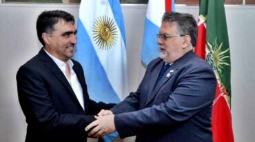 El intendente de Salto (ROU)