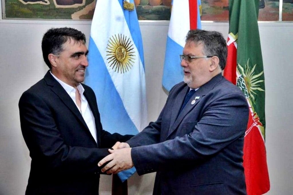El intendente de Salto (ROU)
