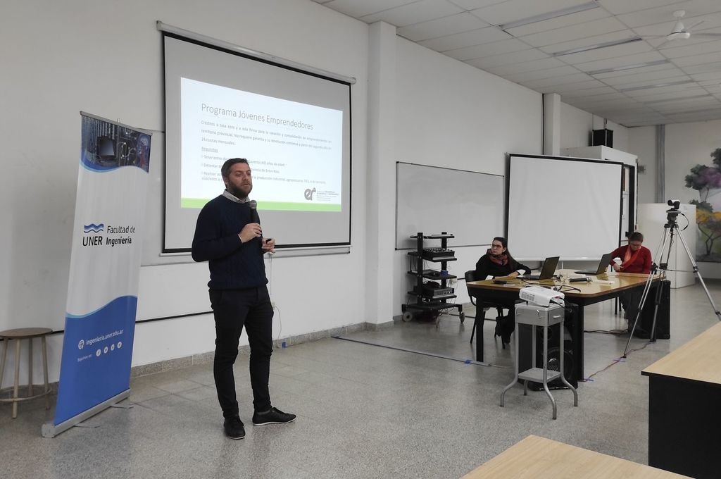 La Facultad de Ingeniería de la UNER fue sede de la presentación del concurso para emprendedores.