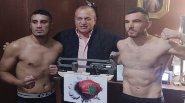 El paranaense Garateguy y el tucumano Presbich combatirán en el predio de la Sociedad Rural de Yerba Buena. FOTO: Gentileza Juan Espíndola