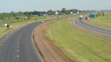 El homicidio se produjo en la autopista interprovincial en jurisdicción de Alvear. Archivo.