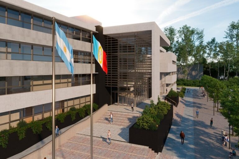 El ambicioso proyecto del edificio judicial que se construirá en Casilda. Gentileza