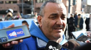 El padre de Gabriel Sanabria se mostró muy agradecido con el personal del HECA. Marcelo Manera.