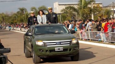 El festejo fue presidido por la intendenta María Claudia Monjo.