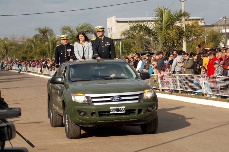 El festejo fue presidido por la intendenta María Claudia Monjo.