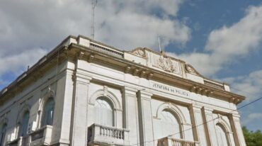 La sede mayor de la Policía provincial en Rafaela. Archivo.