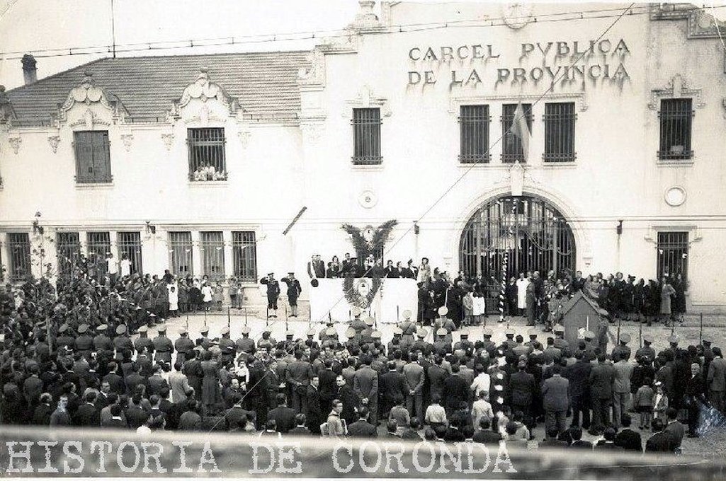 Imagen de la cárcel en sus primeros años. Historia de Coronda en Facebook
