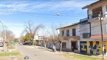 La cuadra donde se produjo el asesinato. Google Street View.