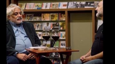 Horacio Vargas conduce un ciclo de entrevistas en Santa Fe Canal. Gentileza.
