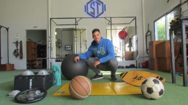 Santiago Tersich recibió a Mirador Entre Ríos en su gimnasio