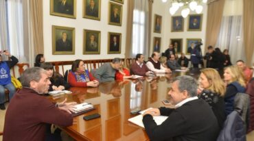 En el encuentro con el ministro Ballay estuvieron presentes