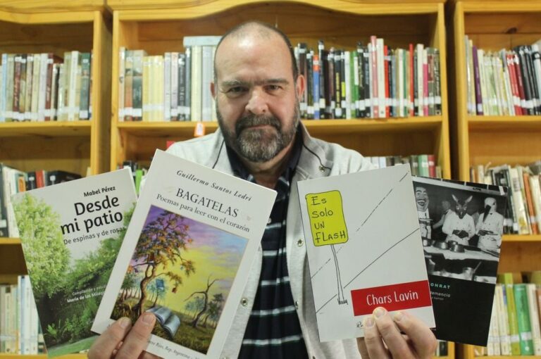 El presidente de la Biblioteca Rodolfo García