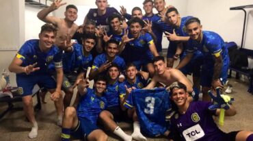 Los auriazules no dejaron dudas y se impusieron 3-1. Gentileza.