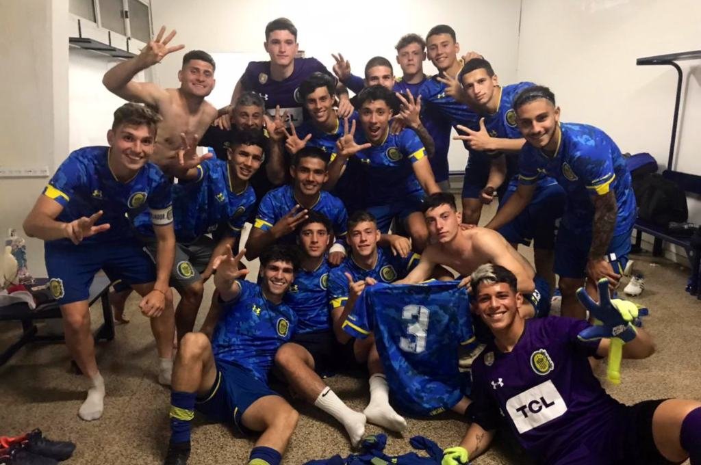 Los auriazules no dejaron dudas y se impusieron 3-1. Gentileza.