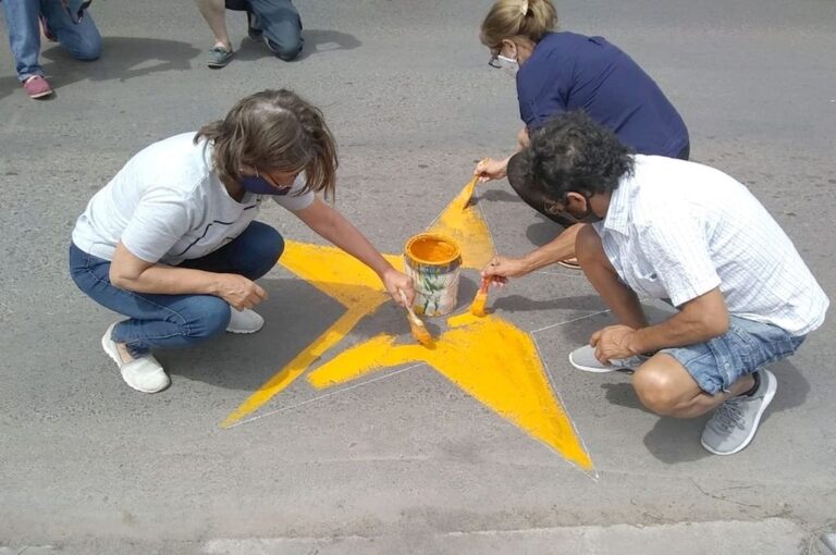 La Estrella Amarilla es un símbolo donde cada una de las puntas señala la memoria