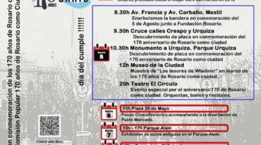 Las actividades son variadas y ya comenzaron este miércoles 3 de agosto. Gentileza.