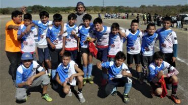 Chicos de la  2010 de la Escuela de Futbol Barrial Infantil Panda.