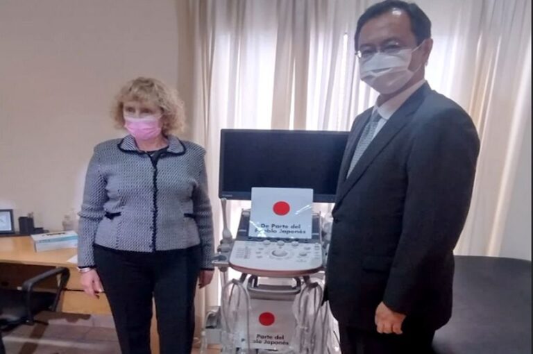 La presidenta de Alcec Villaguay