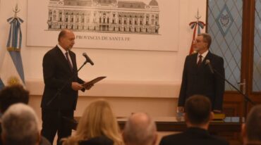 El nuevo funcionario juró este miércoles en Casa Gris. Guillermo Di Salvatore.