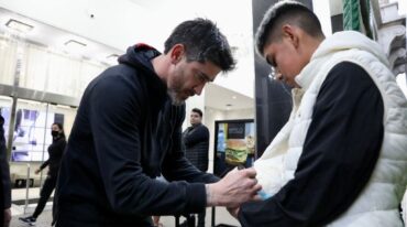 Pablo Pérez vuelve a ser titular. Gentileza.