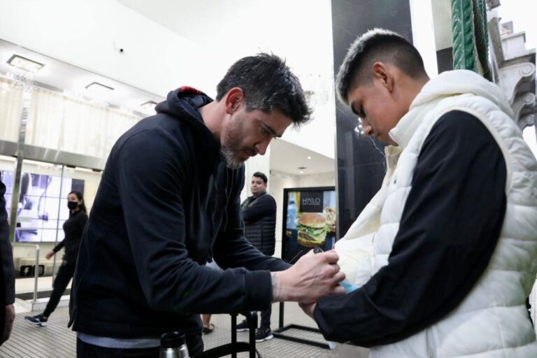 Pablo Pérez vuelve a ser titular. Gentileza.