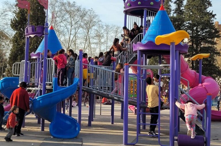 Los más chicos festejaron el Día de las Infancias con muchas actividades. Gentileza.