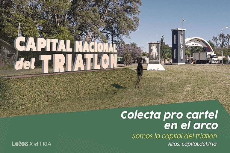 Flyer del cartel corpóreo impulsado desde el programa Locos por el Tria