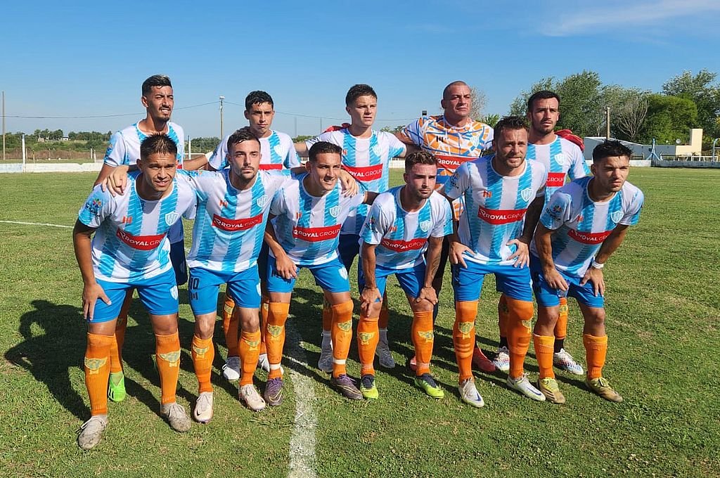 Formación de Belgrano que derrotó este domingo a Ben Hur.