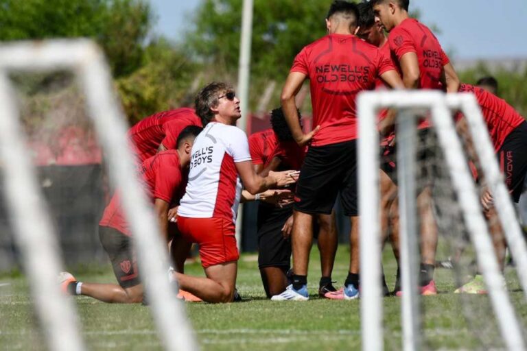 Heinze está muy entusiasmado con su proyecto en Newell's. Gentileza: prensa Newell's Old Boys.
