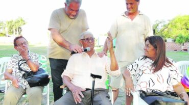 El ingeniero Gustavo Marino fue el promotor del merecido reconocimiento. Norte24