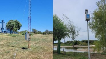 La estación meteorológica se ubicó en San Jaime