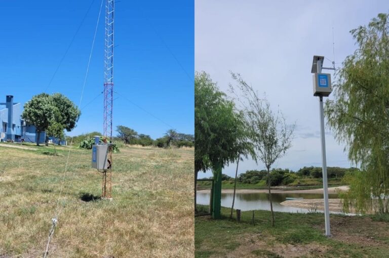 La estación meteorológica se ubicó en San Jaime