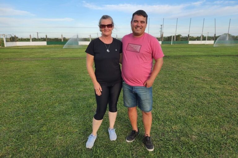 Noemí Hasenauer y Milton Dumé