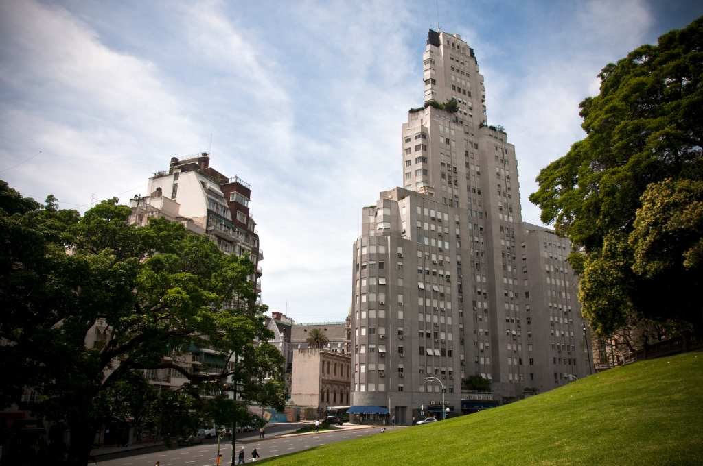 El edificio Kavanagh de Buenos Aires. Gentileza.