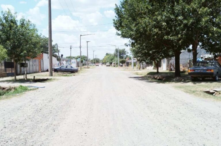 La cuadra donde se produjo el crimen. Gentileza.