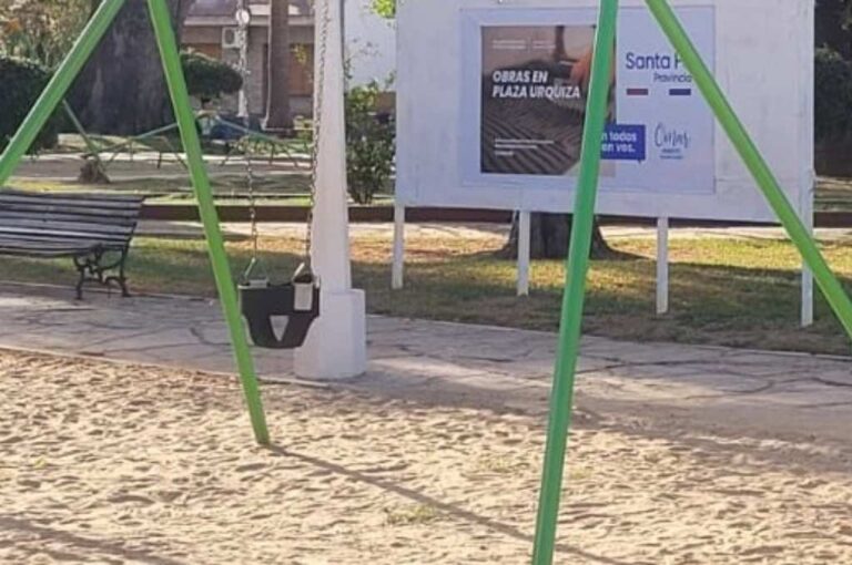 Una ambulancia del SIES 107 socorrió a la niña que no sufrió mayores problemas. Gentileza.