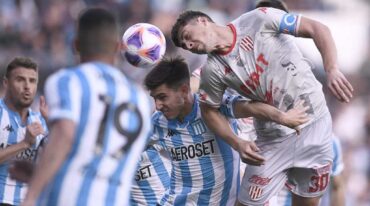 Juan Ignacio Nardoni pasó a Racing de Avellaneda en una cifra histórica. Archivo/Matías Nápoli.