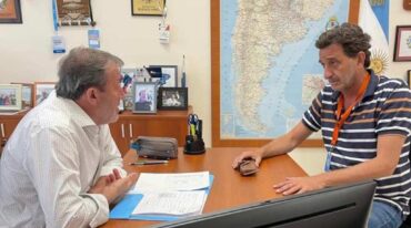 En el corto plazo se adjudicará una obra de bacheo para mejorar el estado de la arteria. Gentileza.