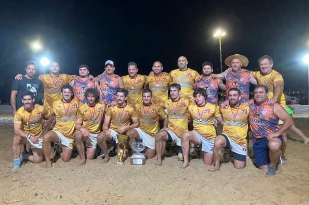 La Tahona repitió el título del año pasado y se consagró nuevamente en el Seven Internacional de la Playa que organizó el CUCU.