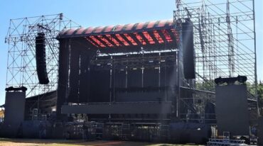 El escenario principal que albergará a artistas de primer nivel.