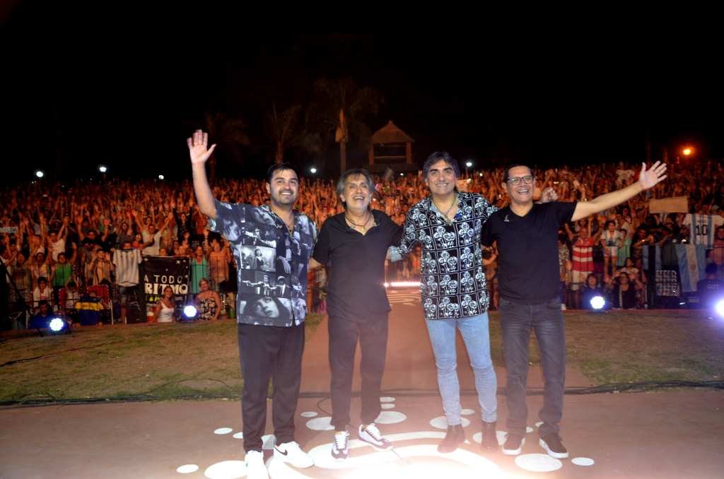 Los Nocheros se presentaron en el festival. Gentileza.