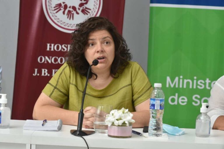 La ministra de Salud de la Nación