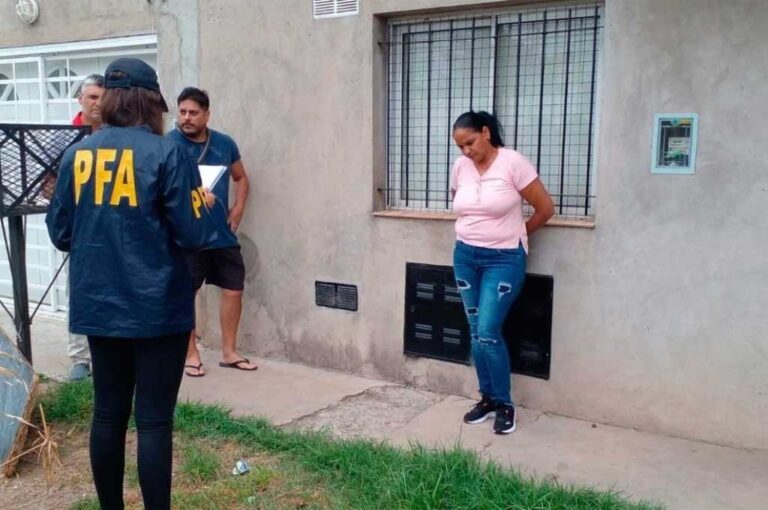 La mujer fue hallada en un domicilio de la localidad bonaerense de San Nicolás. Gentileza.