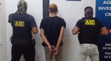 El joven de 19 años fue detenido este viernes en una estación de servicio dentro de la investigación por el asesinato de Mauricio Cordara. Gentileza.