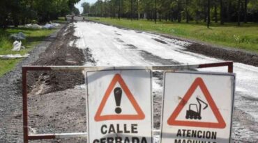 La obra comenzó en la esquina de B. Houssay y Los Tizones donde