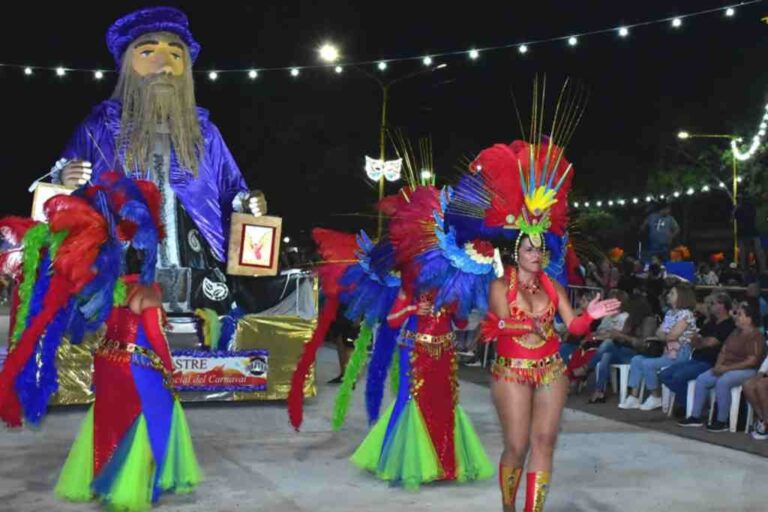 Estiman en unos 5.000 los espectadores de la primera noche. Gentileza: Mario Peretti.