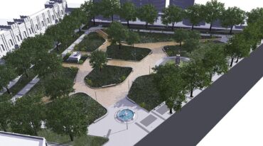 Maqueta virtual de cómo quedará la plaza Carbó.