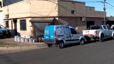 La ferretería fue allanada
