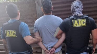 El detenido quedó a disposición de la justicia y será llevado a audiencia imputativa en los próximos días. gentileza AIC